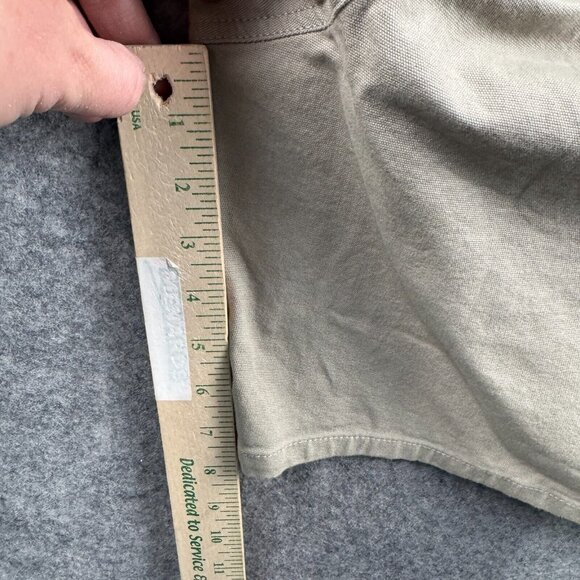 Carhartt Shorts Womens 26W Beige Relaxed Rugged Flex Canvas Carpenter Work NEW - Picture 8 of 9